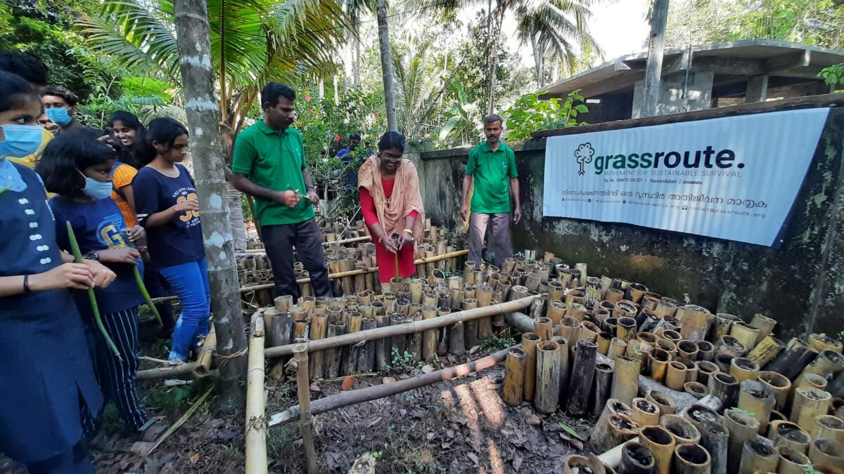 Inaugurating Grassroute Mangrove Nursery
