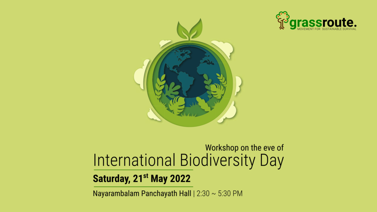 Internaional Biodiversity Day Workshop by Grassroute